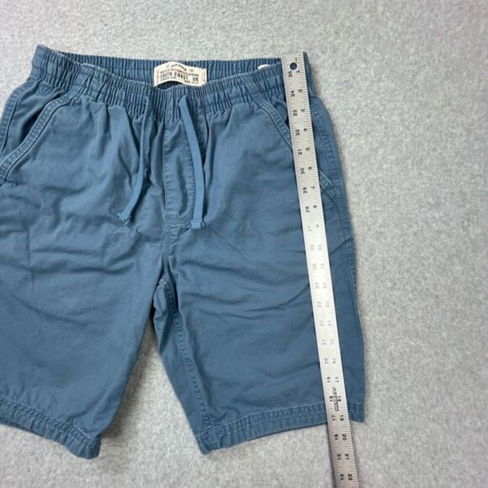 Lot of 2‎ Fat Face Elastic Waist Shorts Mens 30 x 10 (28 x 9.5) Blue Drawstring - Picture 4 of 15